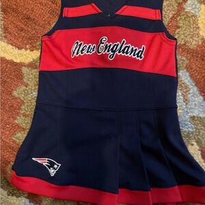 New England girls Sleeveless cheerleader dress-